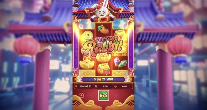 Fortune Rabbit — resultado de sorte no slot do coelho dourado